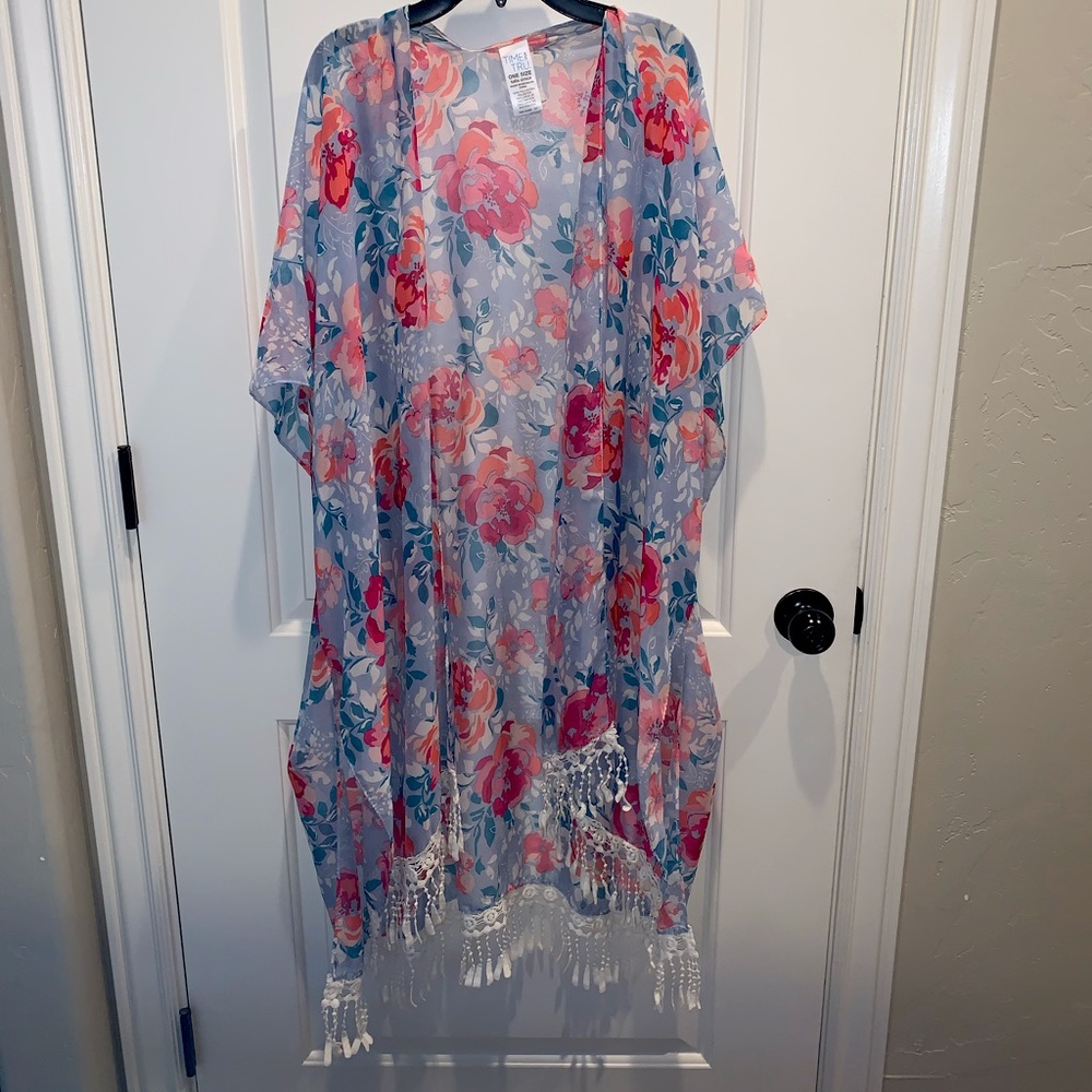 Floral kimono